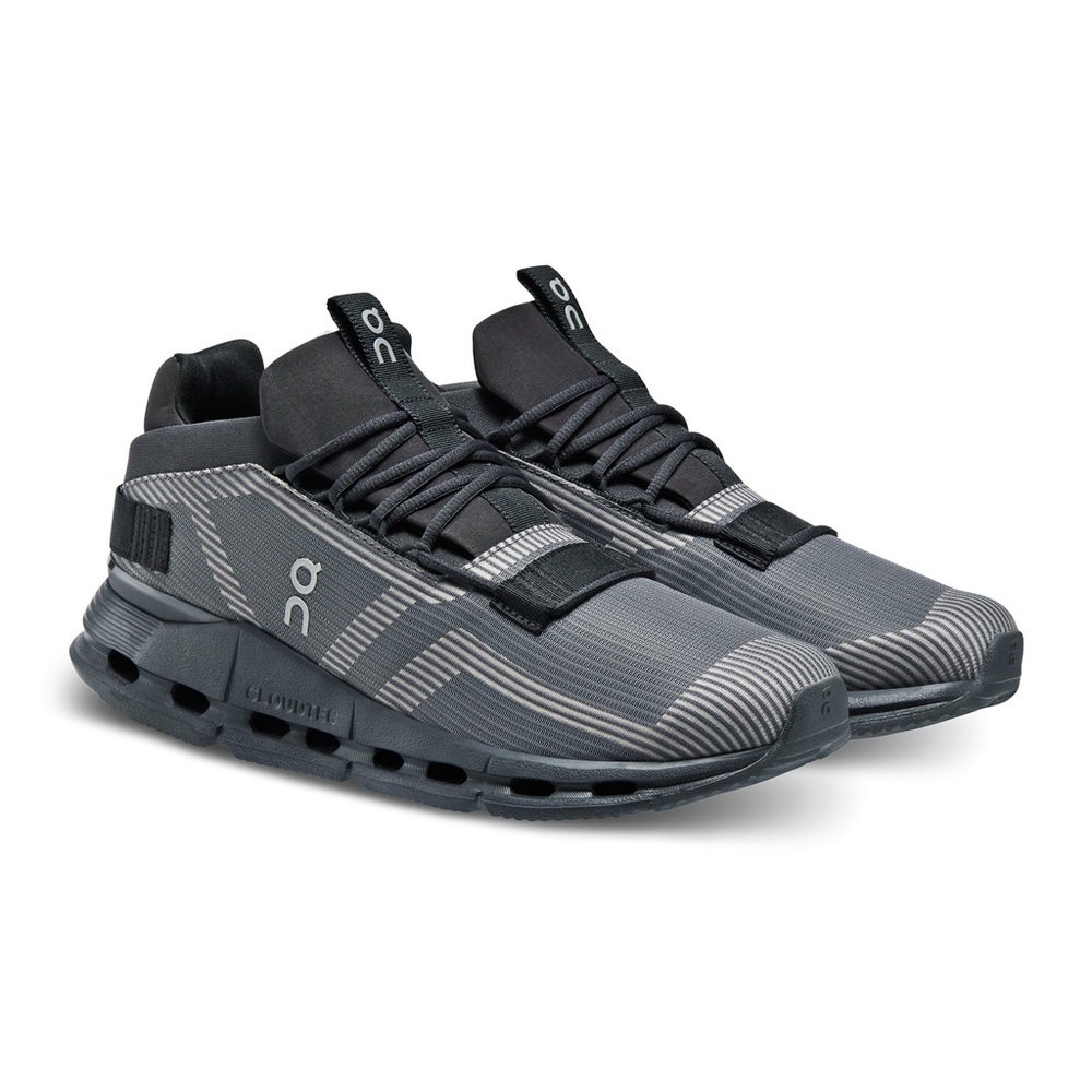 On Cloudnova Void Eclipse Black Sneakers Size 9 Womens